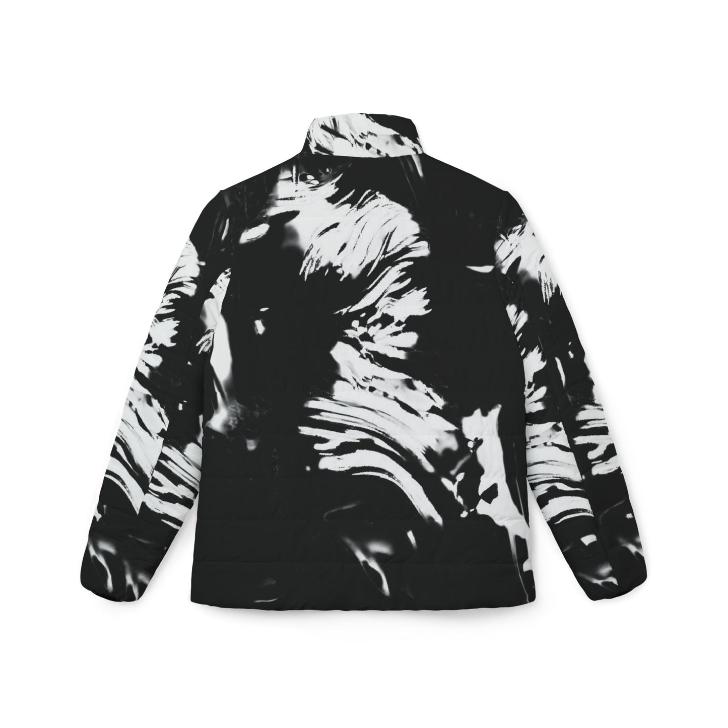 Black White Splash Jacket Printify