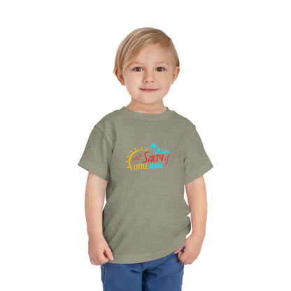 T-shirt pour tout-petits Salty Little Beach 