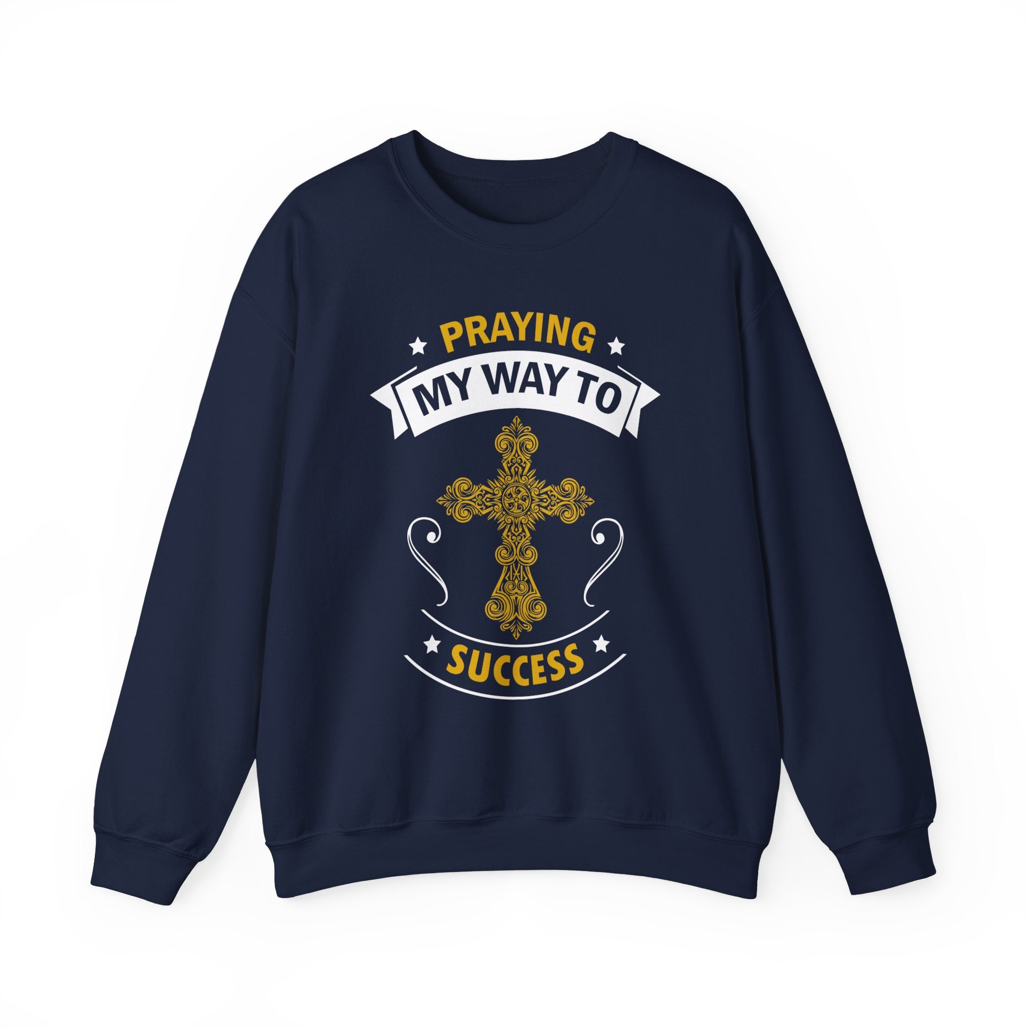Prier mon chemin vers le succès Sweat-shirt unisexe 