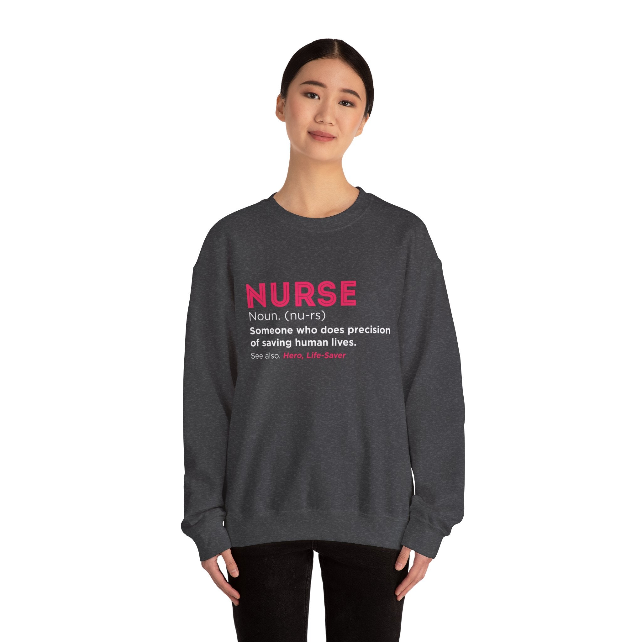 Sweat-shirt unisexe infirmière 