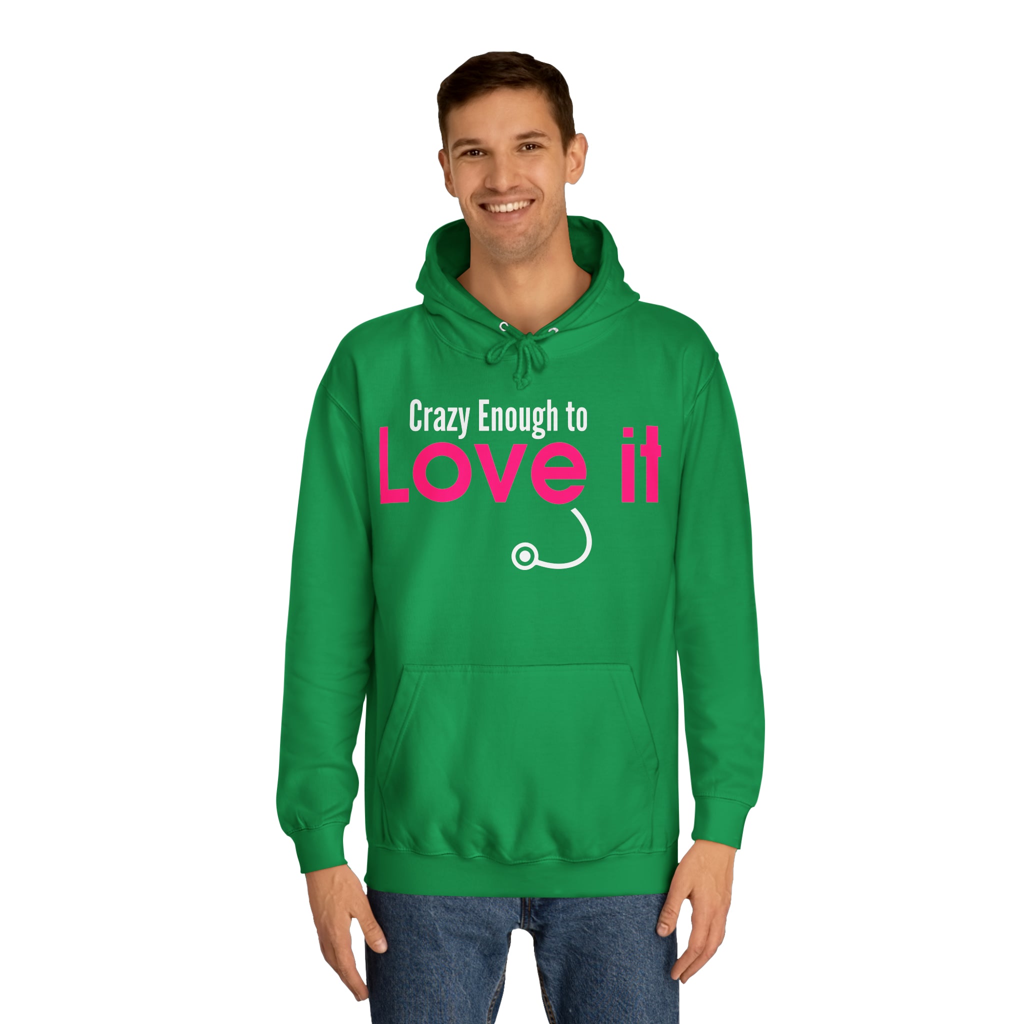 Crazy Enough To Love It Tee