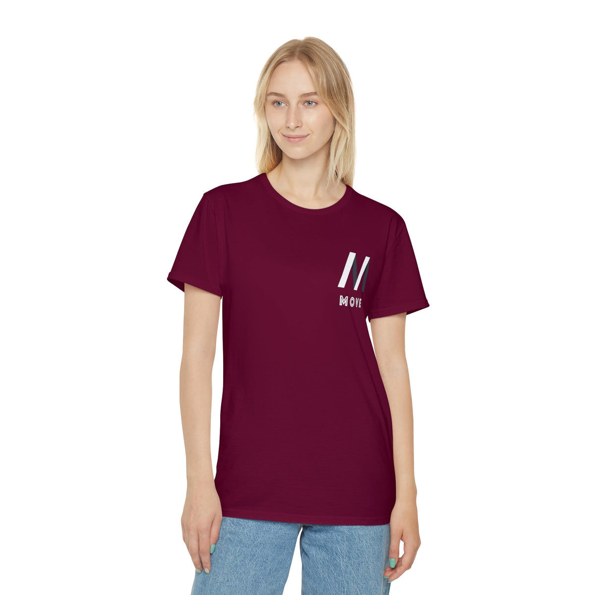 Unisex Move Graphic T-Shirt, Comfortable Casual Tee, Trendy Apparel for Everyday Wear, Gift for Fitness Enthusiasts, Stylish Wardrobe Staple Printify