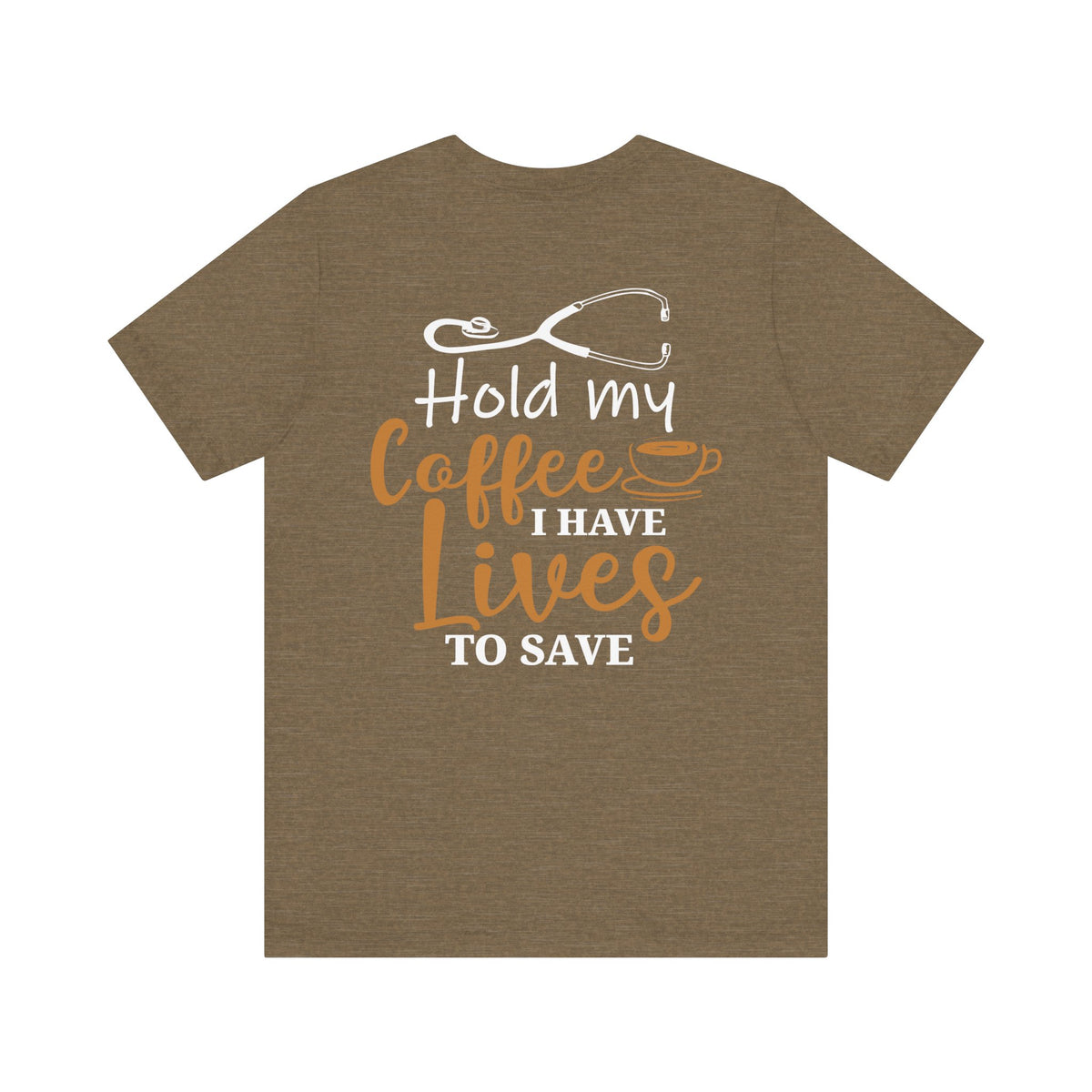Unisex Hold My Coffee Short Sleeve Tee