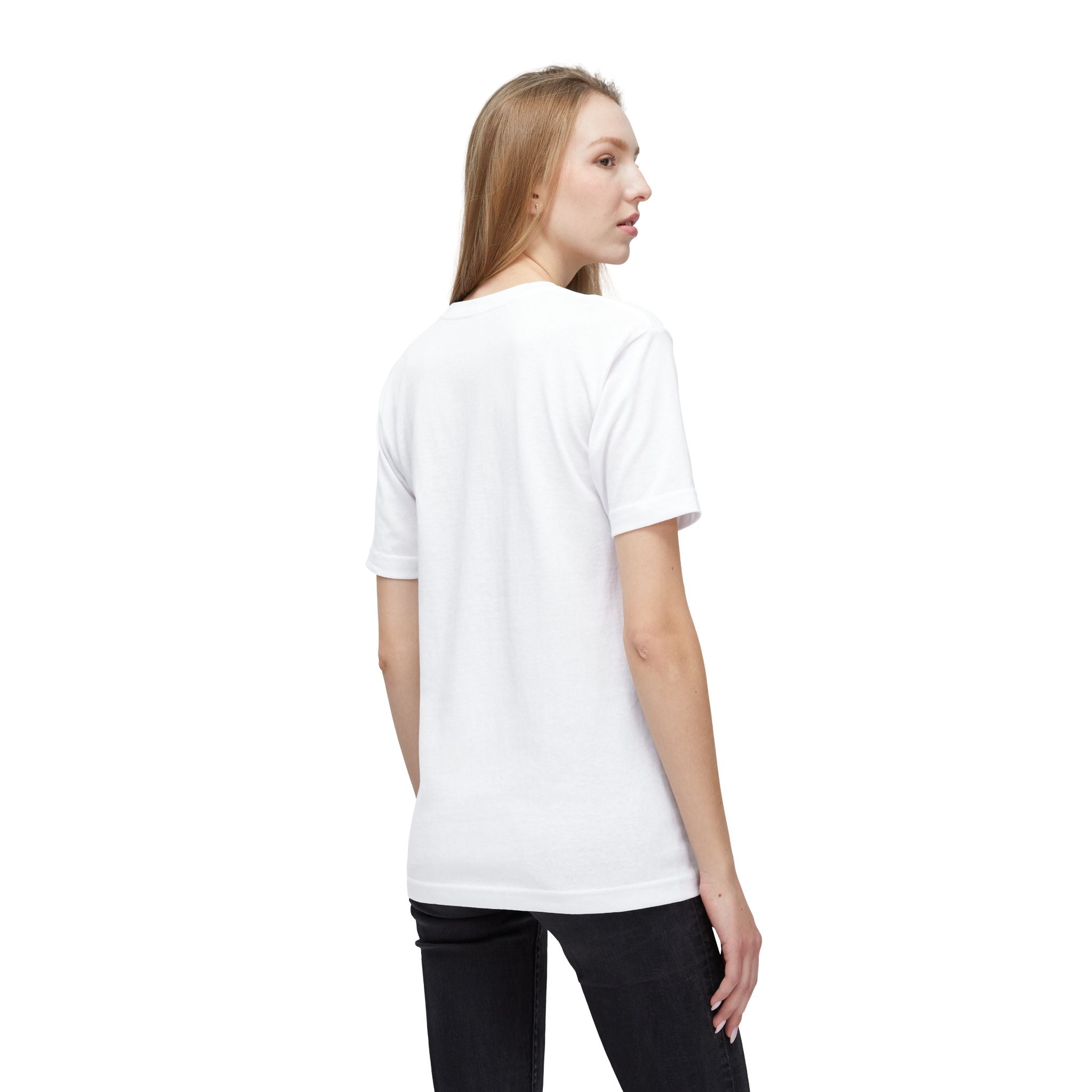 T-Shirt — Retro Patch Chest Logo Tee (Made in USA)