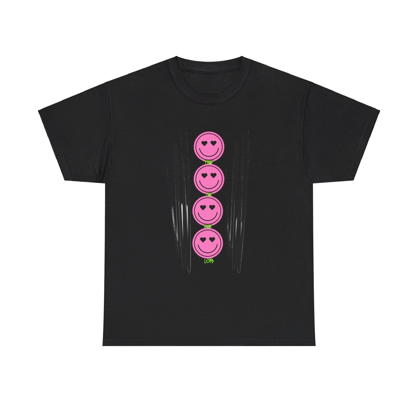 RCNSONS Unisex Heavy Cotton Smileys Tee