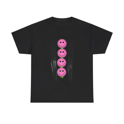 RCNSONS Unisex Heavy Cotton Smileys Tee