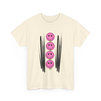 RCNSONS Unisex Heavy Cotton Smileys Tee