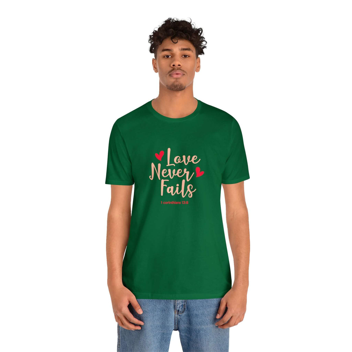 Love Never Fails Unisex Tee - RC’nSONS