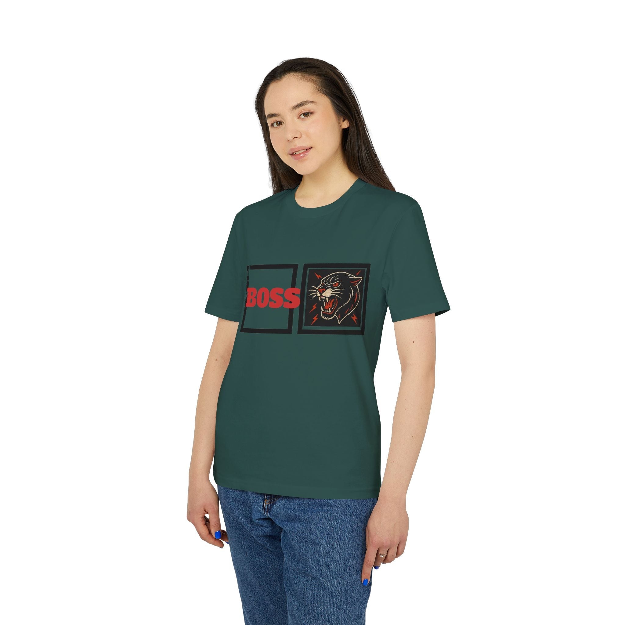 Boss Panther Unisex T-Shirt, Motivational Tee, Casual Outfit, Gift for Creators, Streetwear Style, Everyday Fashion Printify