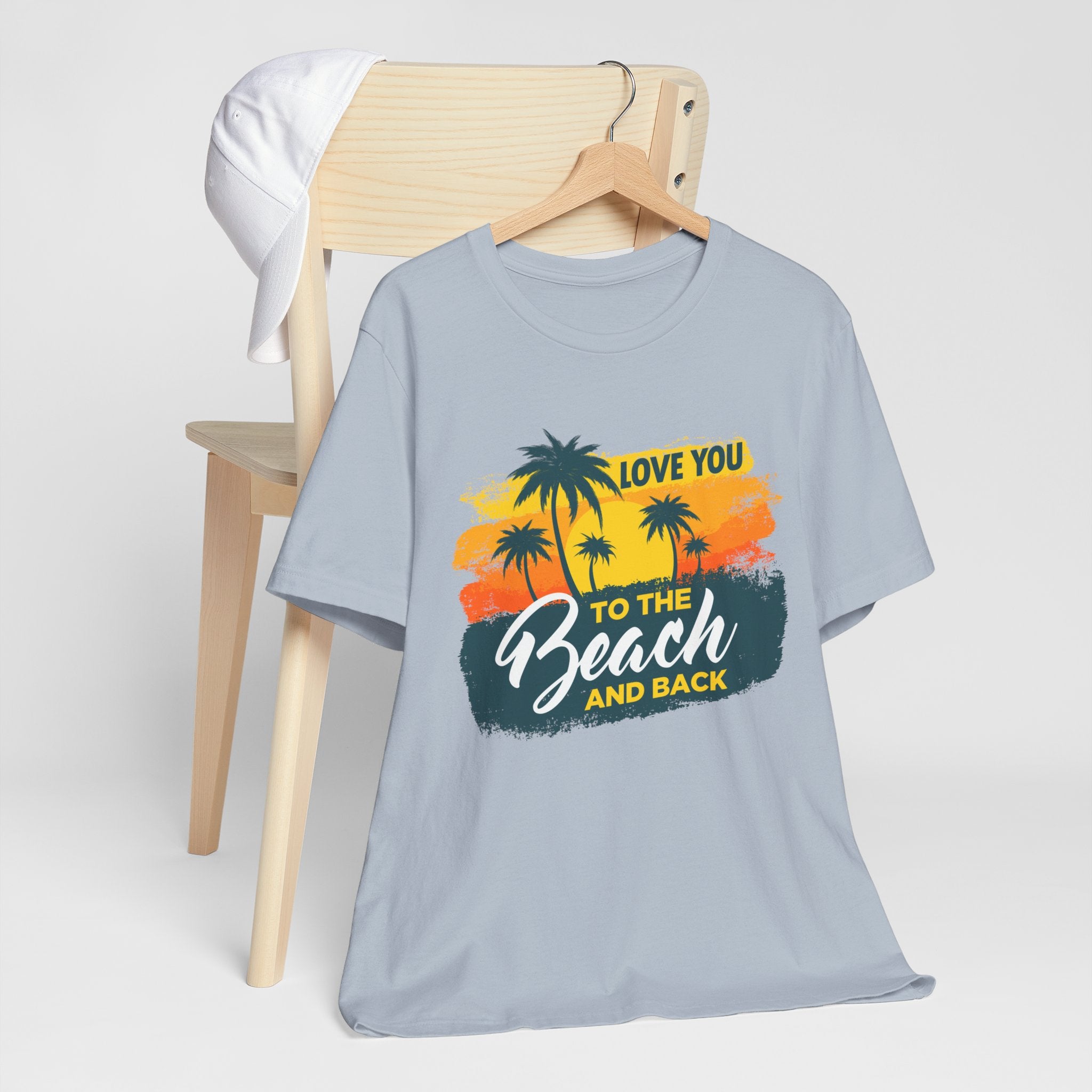 Je t’aime à la plage Tee unisexe 