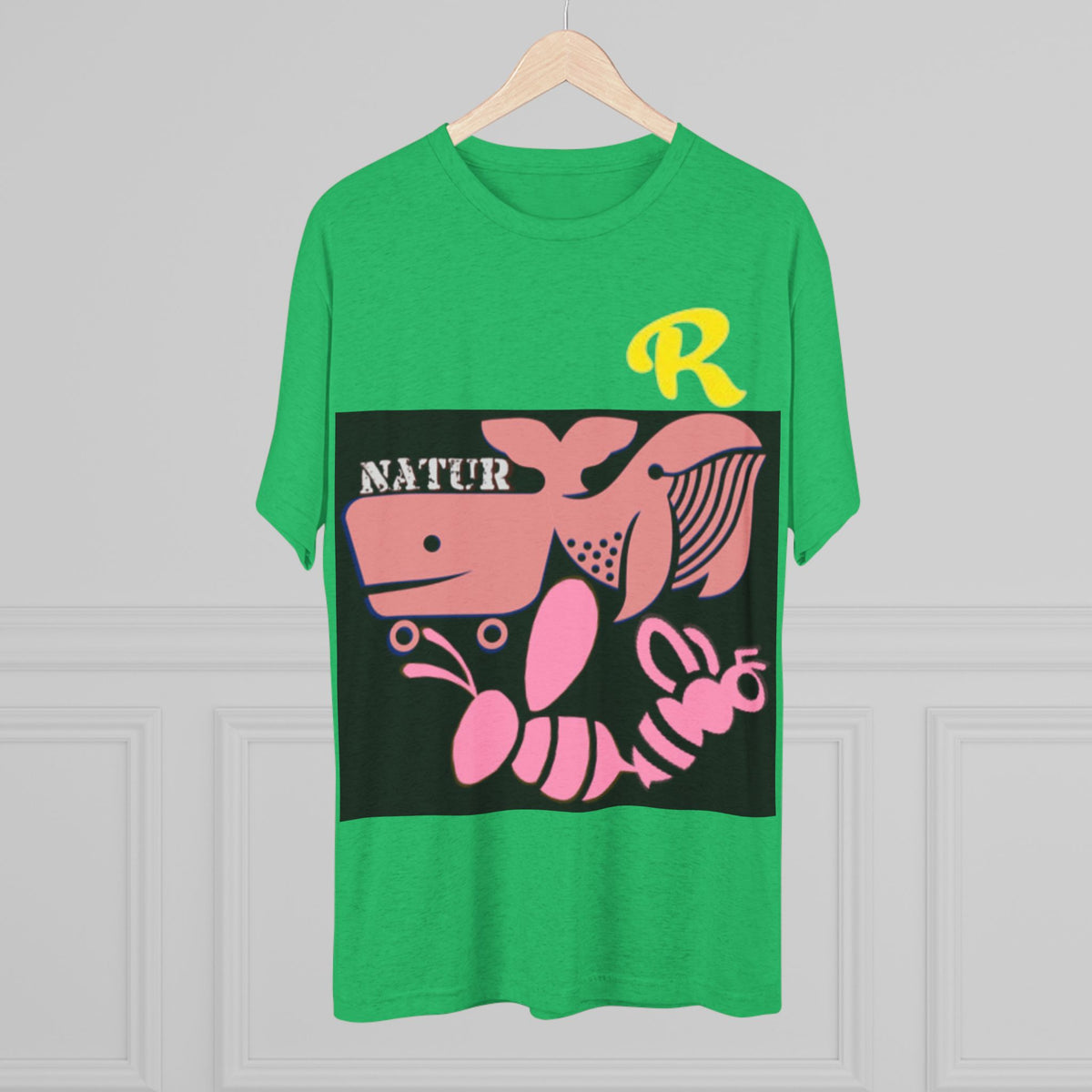 Unisex Tri-Blend Crew Tee - Honey Tee