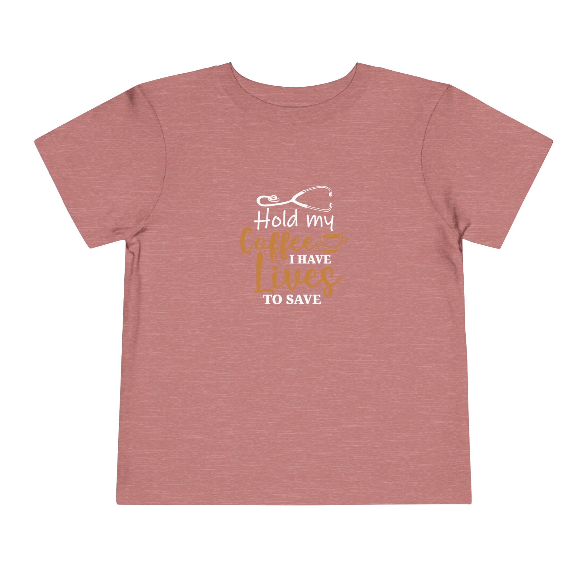 T-shirt pour tout-petits Hold My Coffee 