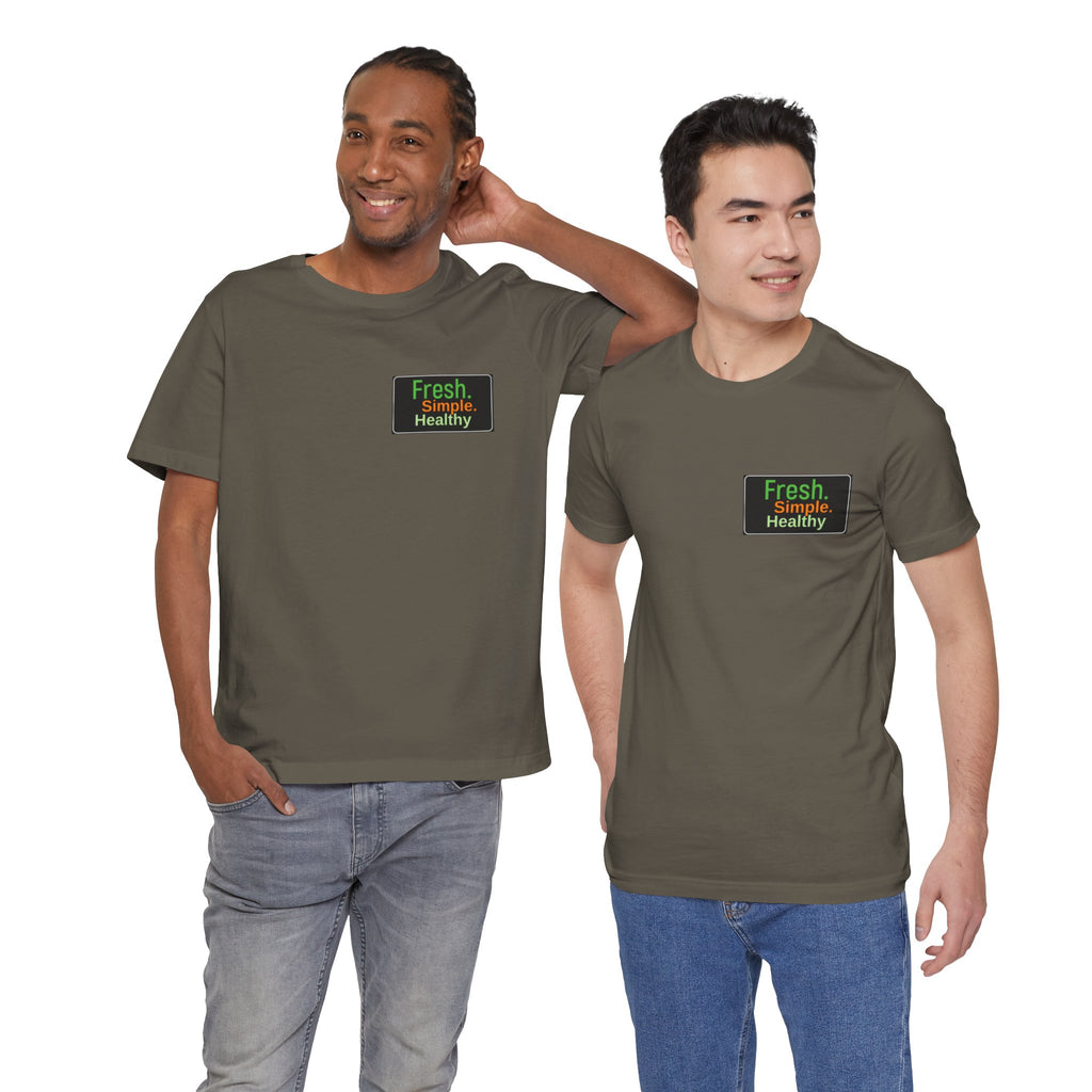 Unisex Fresh Healthy Short Sleeve Tee