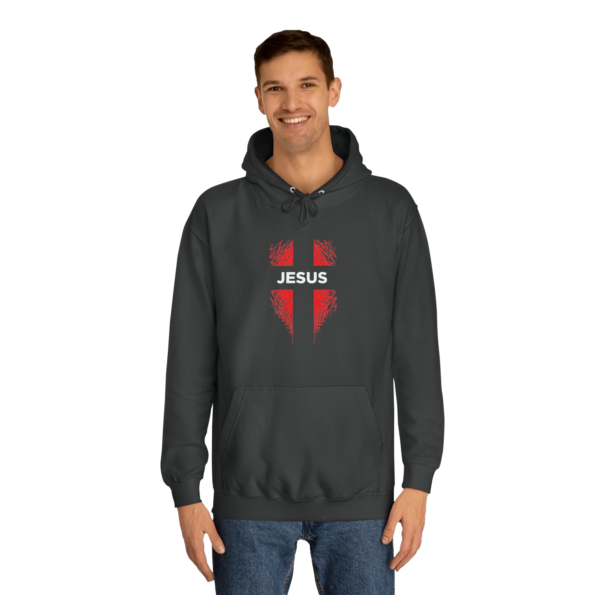 Sweat à capuche unisexe Jésus 