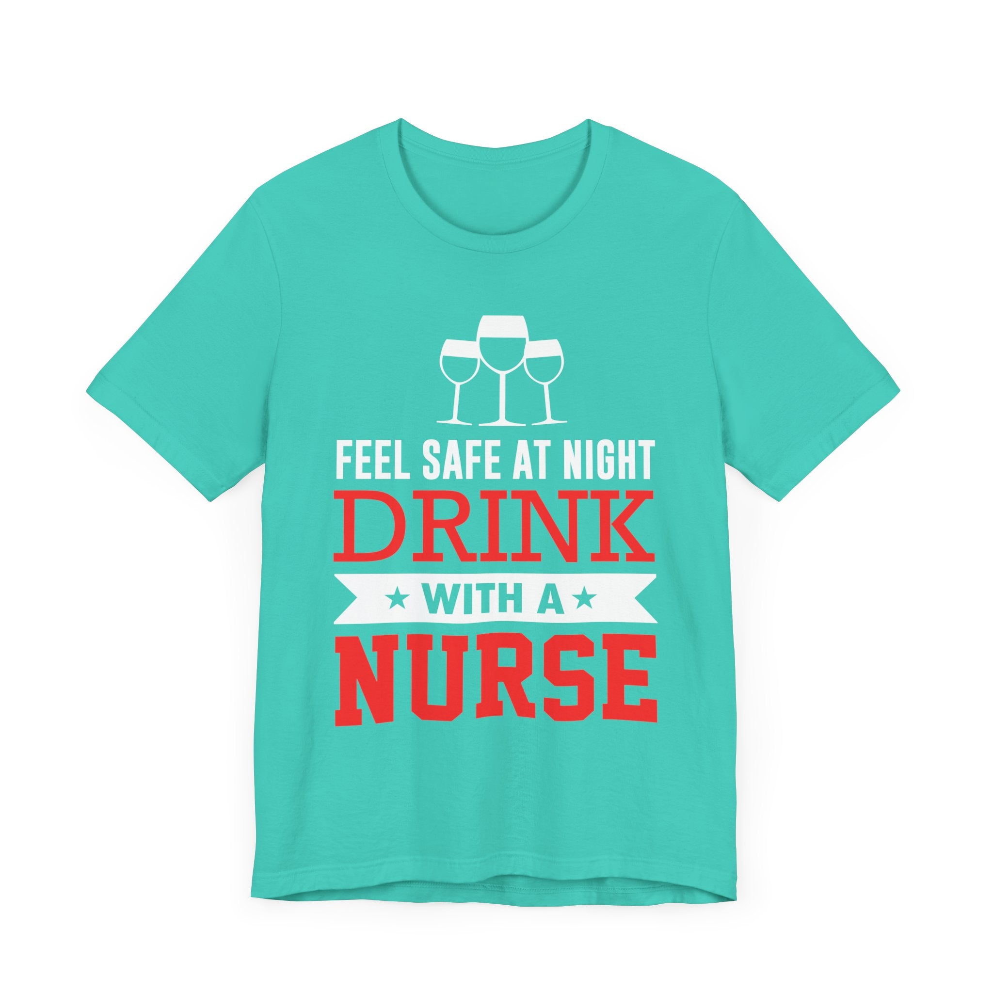 Sentez-vous en sécurité la nuit, buvez un tee-shirt unisexe 