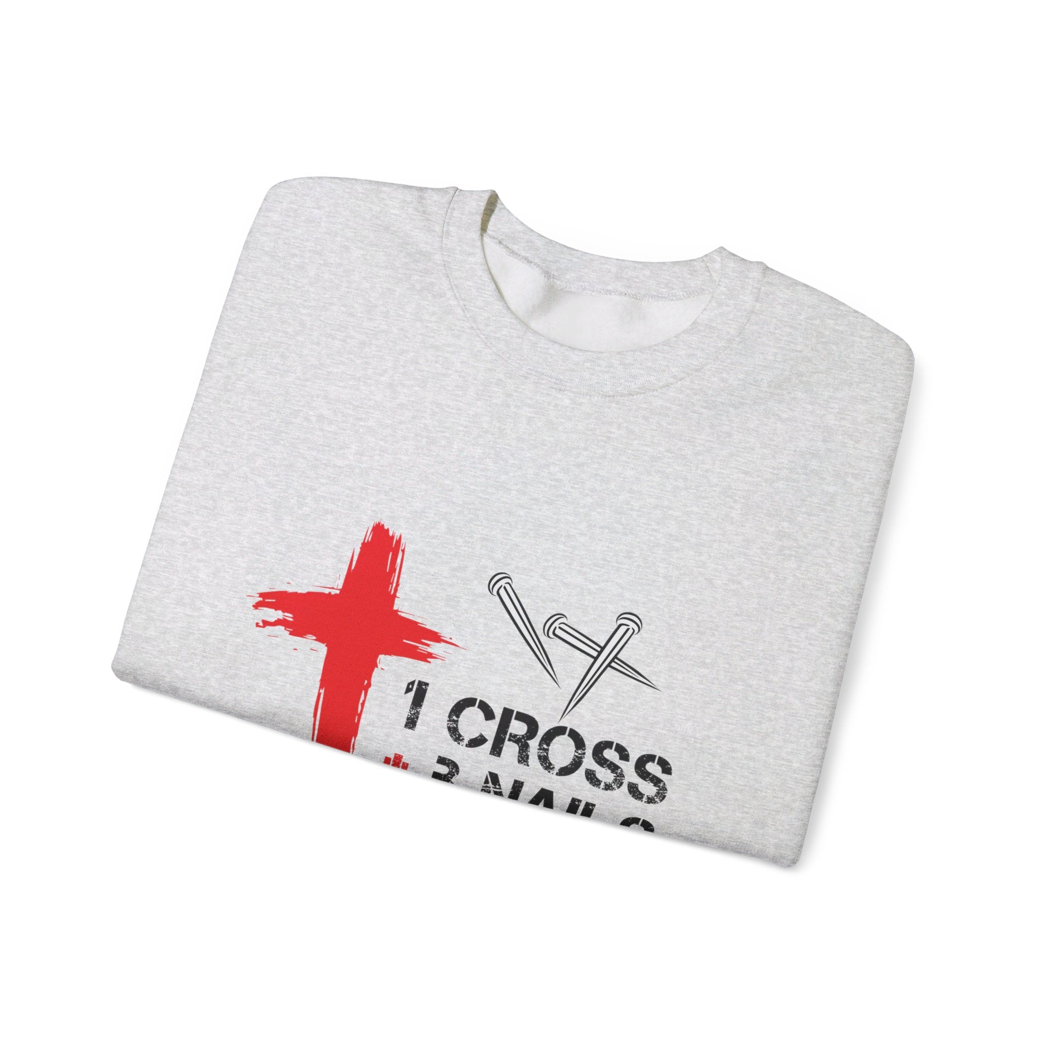 1 Croix 3 Ongles 4 Étant donné Sweat-shirt unisexe 