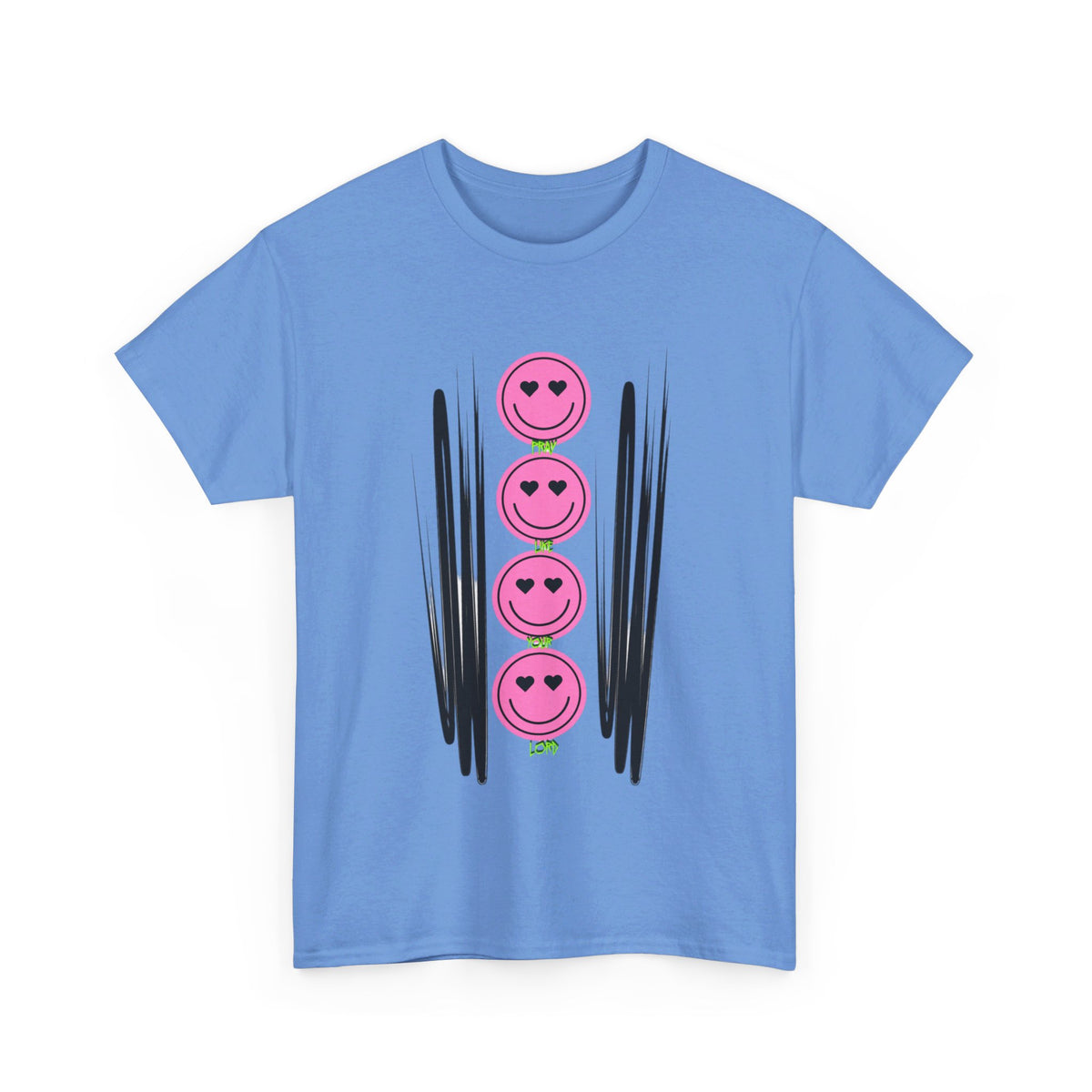 RCNSONS Unisex Heavy Cotton Smileys Tee