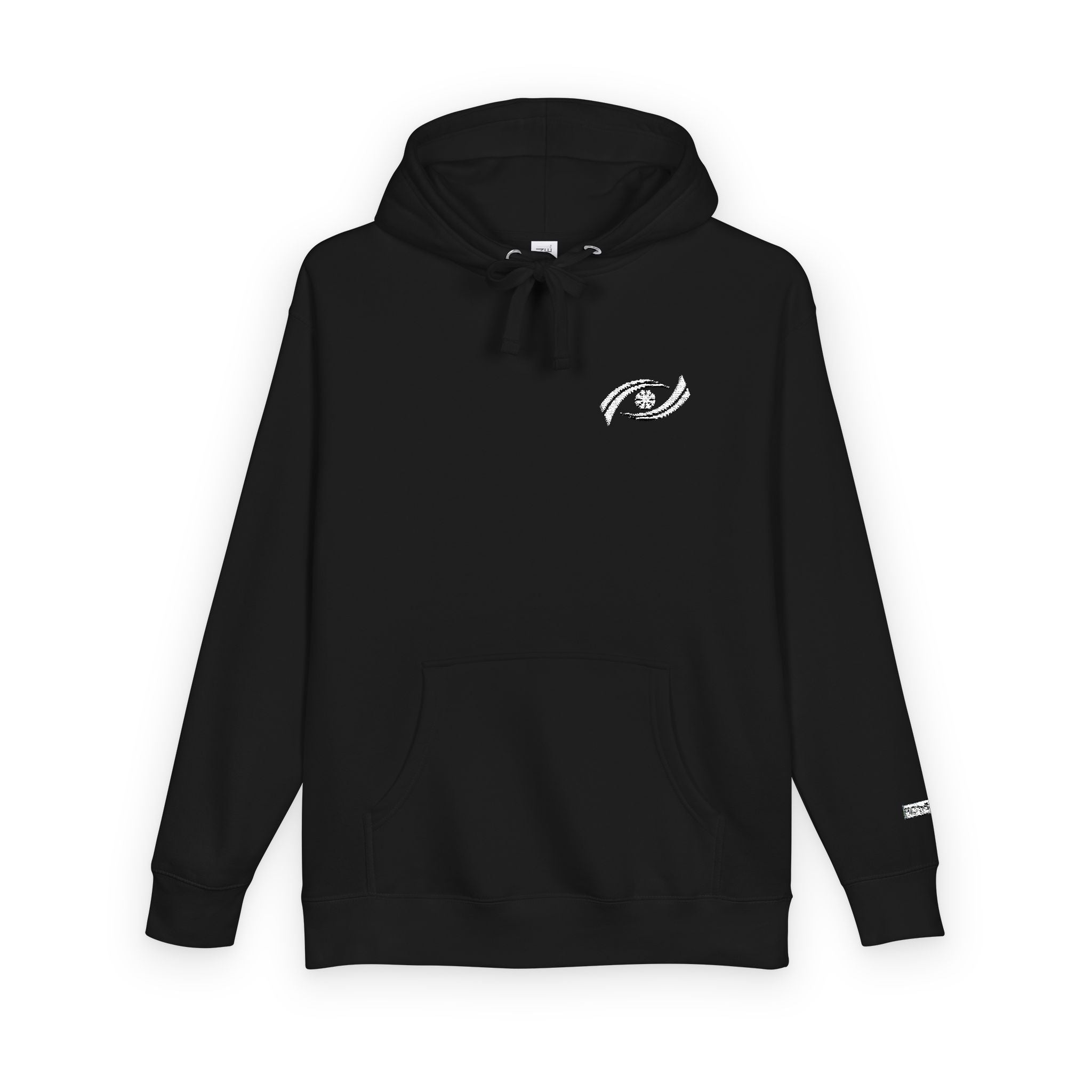 Cozy Unisex Fleece Hoodie with Artistic Design, Casual Wear, Gift for Him/Her, Fall Fashion, Everyday Comfort Printify