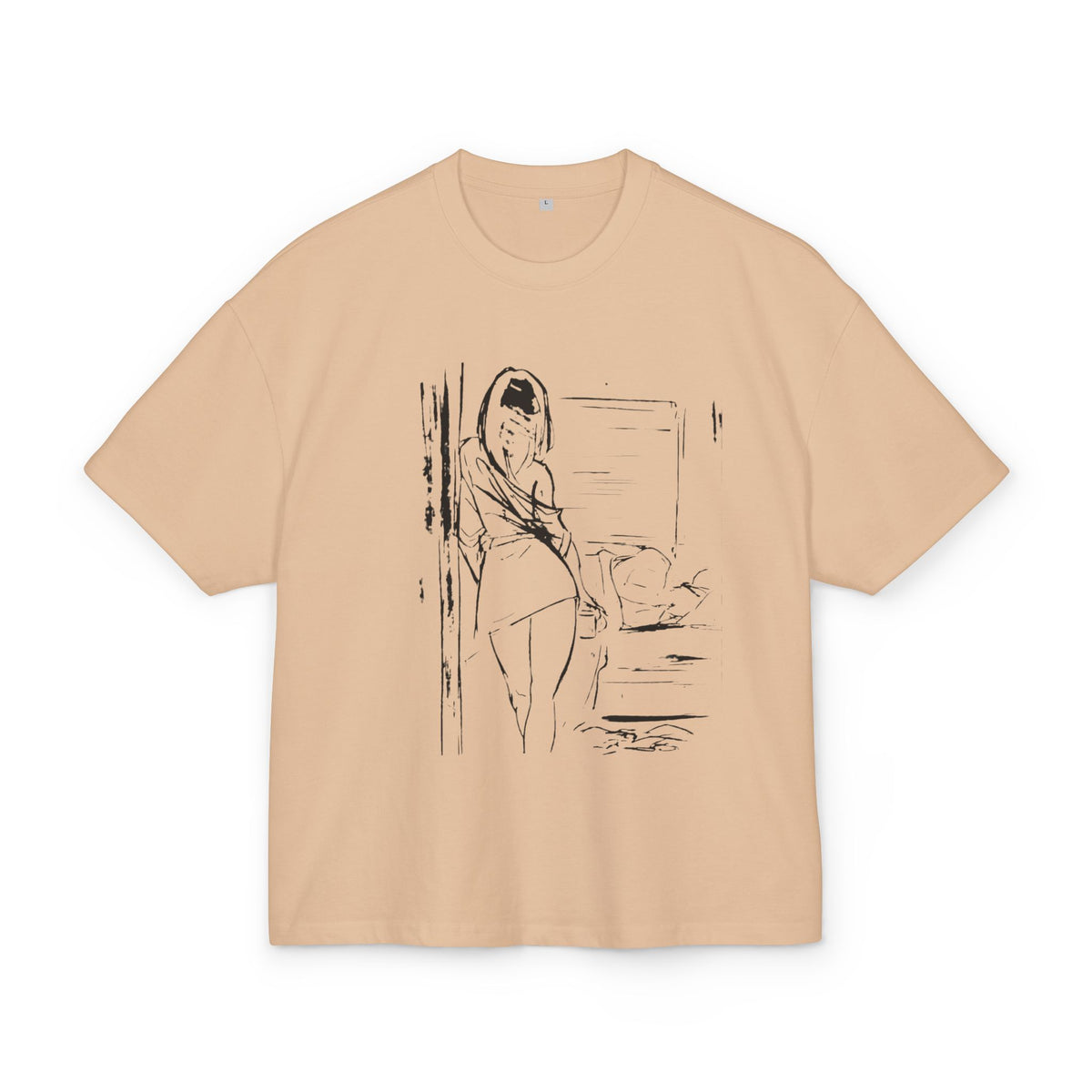 Box Tee - Everymandream Graphic Print