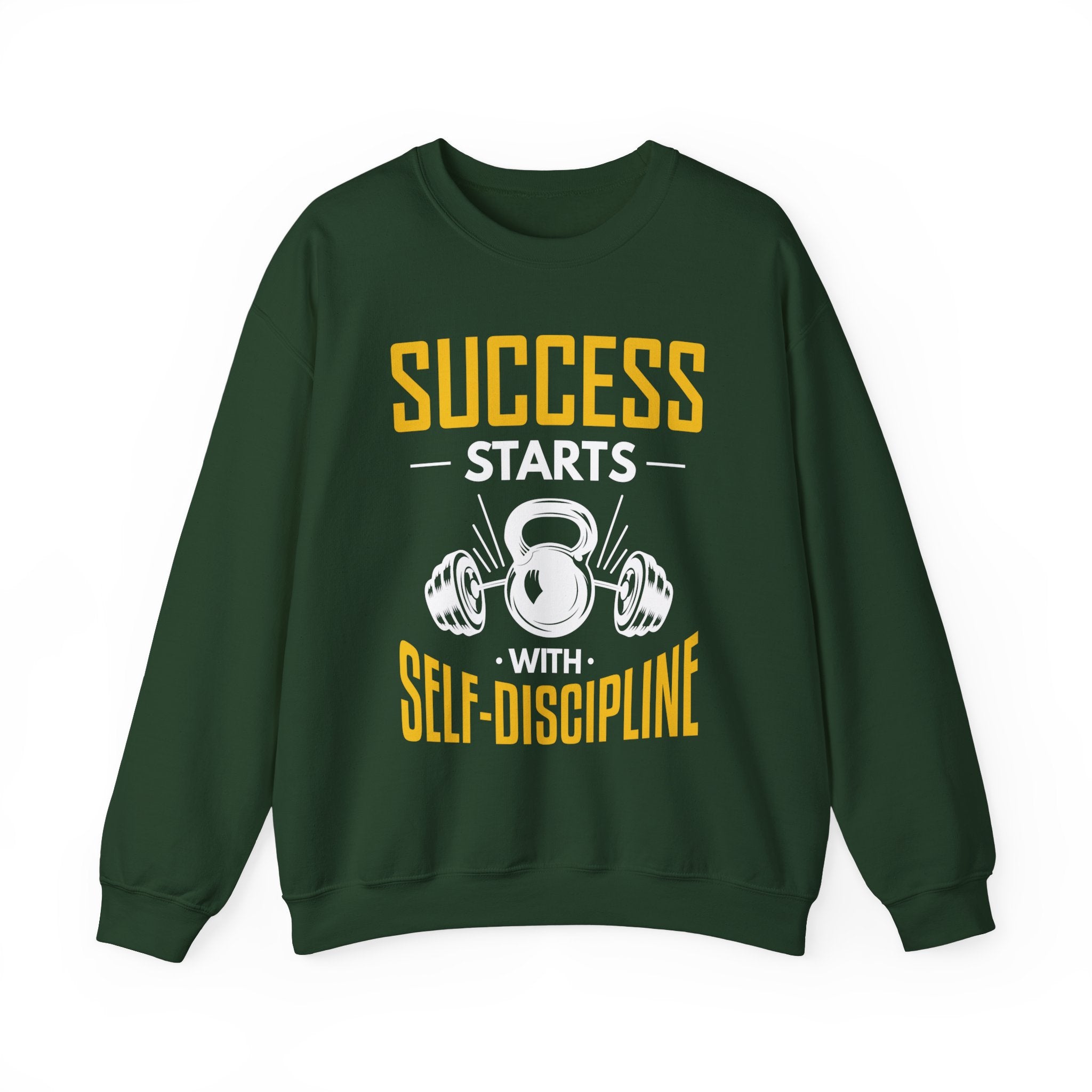 Le succès commence par le sweat-shirt unisexe d’autodiscipline 