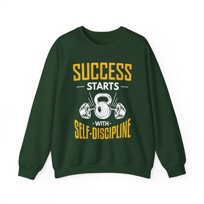 Success Starts With Self-Discipline Unisex Sweatshirt