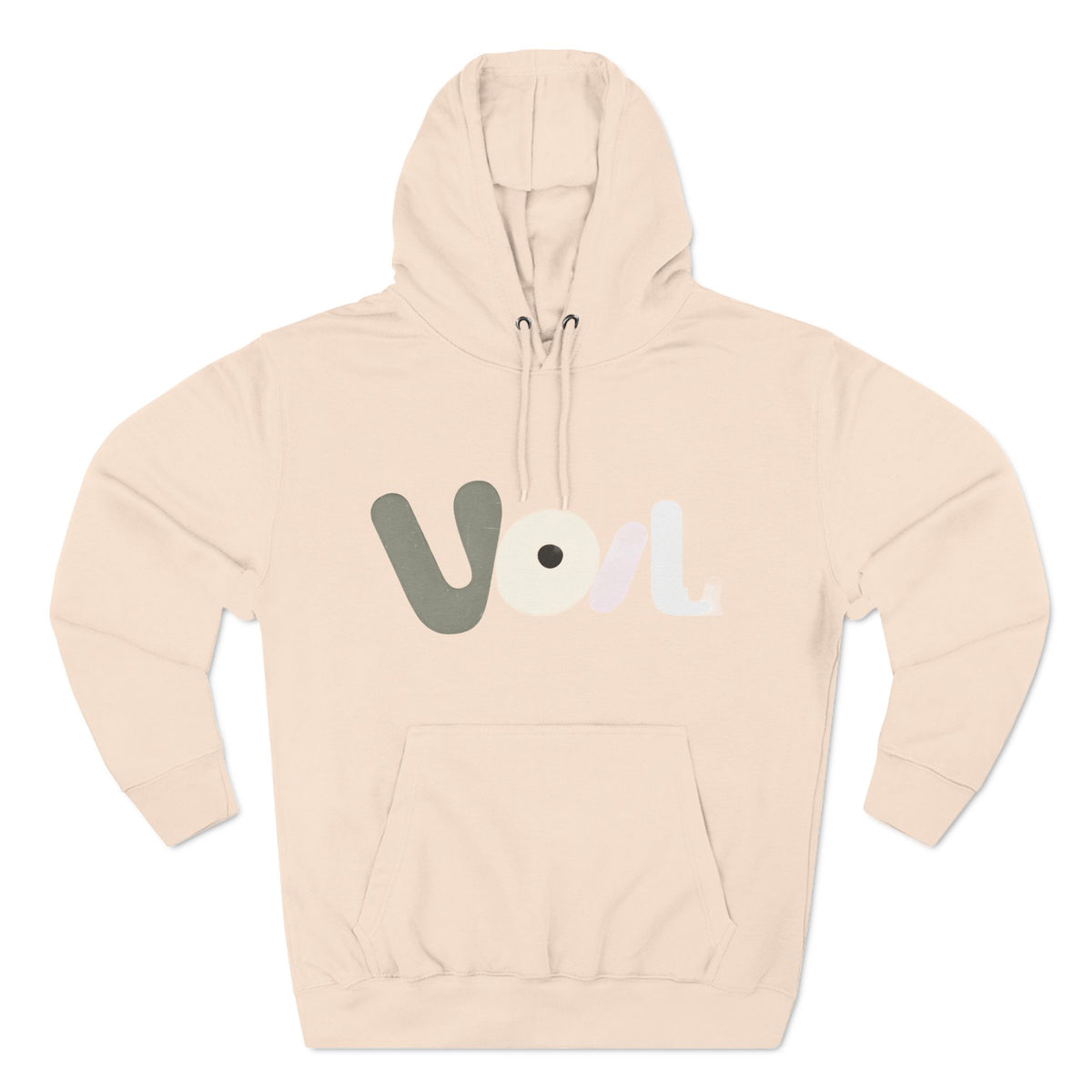 Voila Three-Panel  Hoodie
