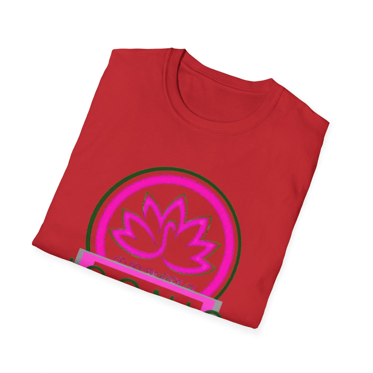 Iconic Lotus Graphic Unisex Softstyle T-Shirt