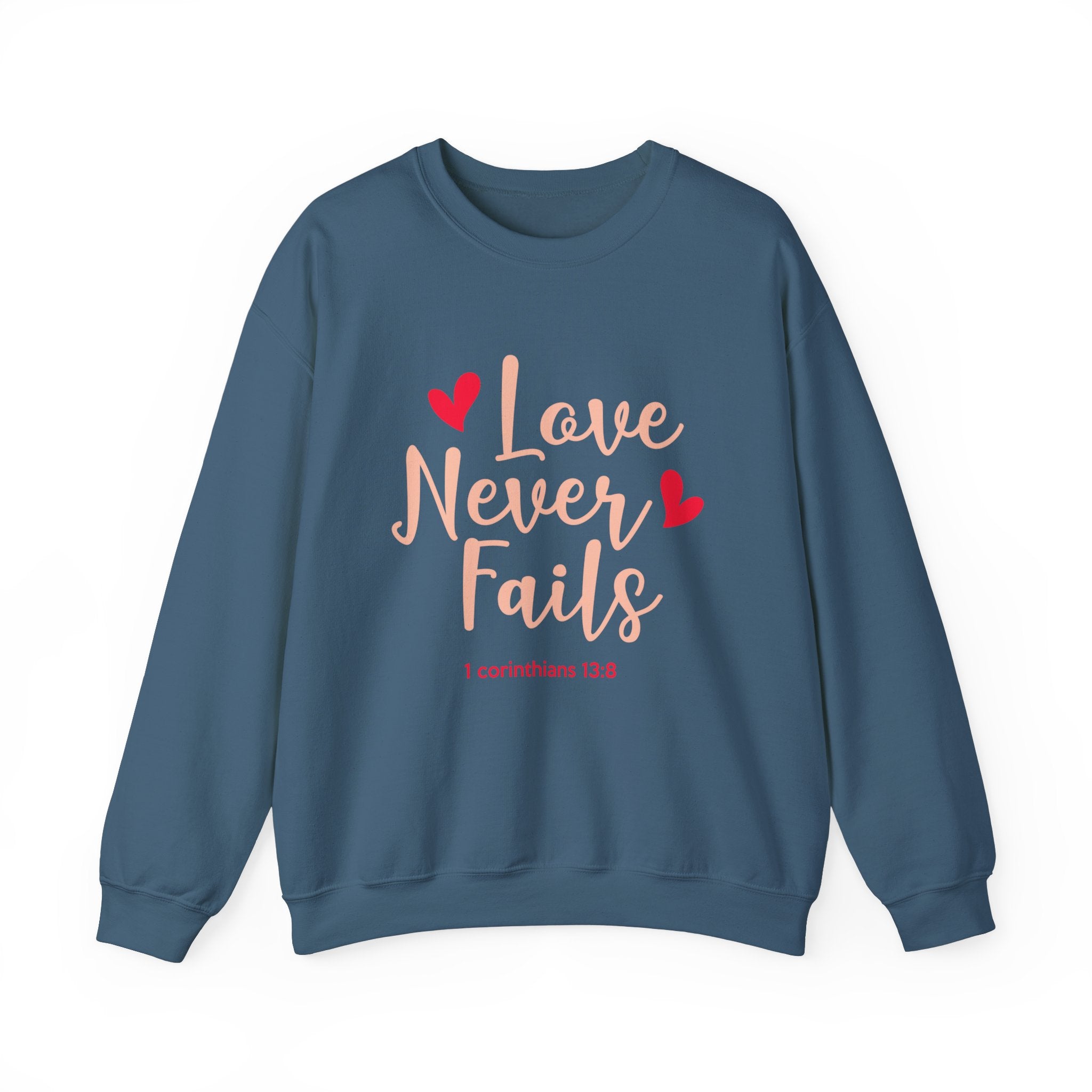 L’amour n’échoue jamais Sweatshirt unisexe 