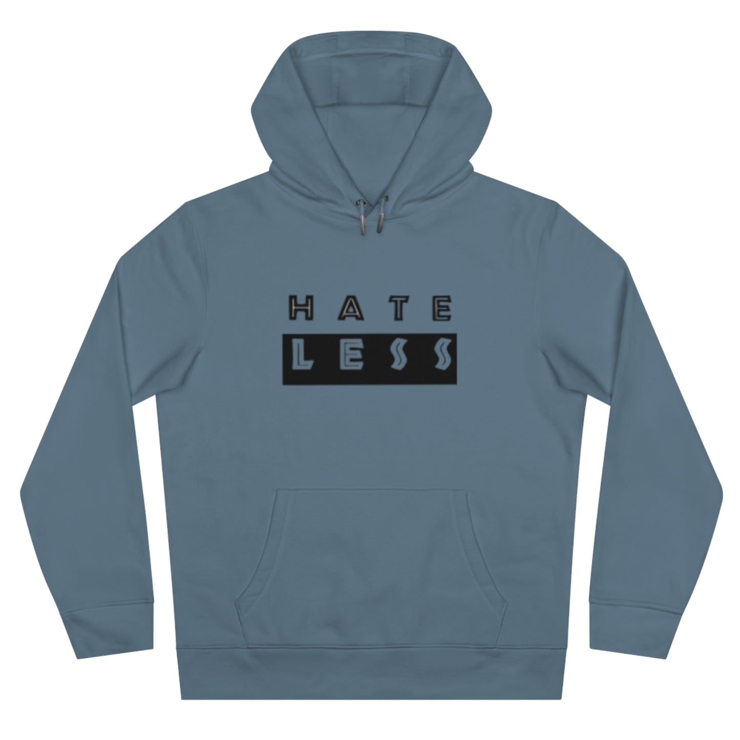 King Hate Less Hooded Sweatshirt - Promote Positivity and Kindness
