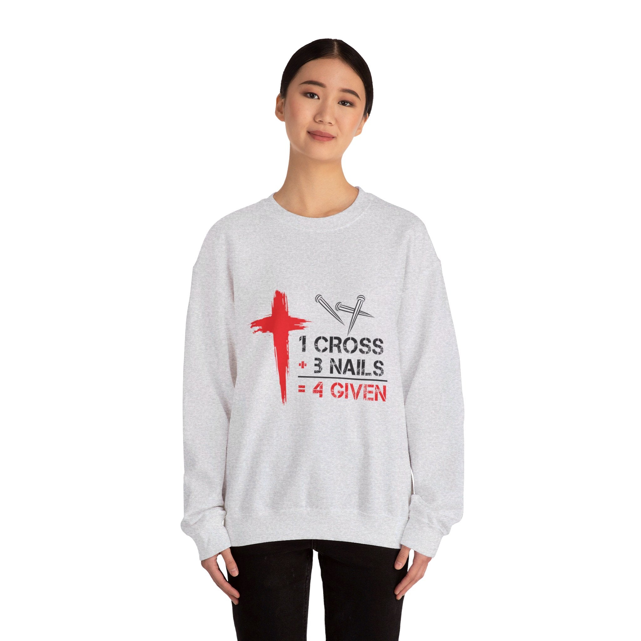 1 Croix 3 Ongles 4 Étant donné Sweat-shirt unisexe 