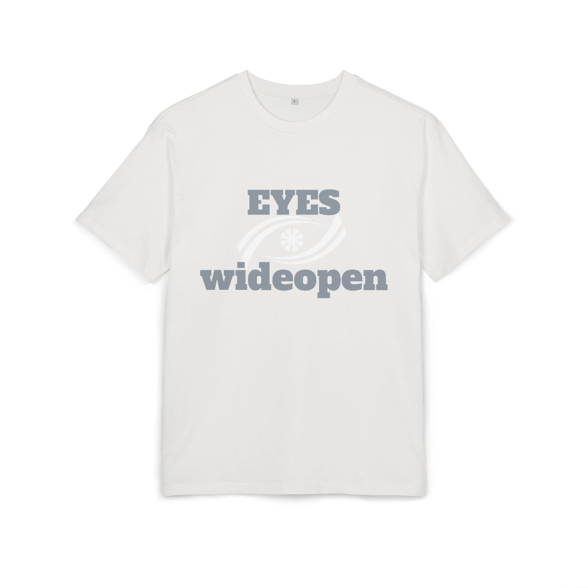 Oversized Graphic Tee - 'EYES wideopen' Statement Shirt, Casual Wear, Street Style, Gift for Trendsetters, Everyday Comfort Printify