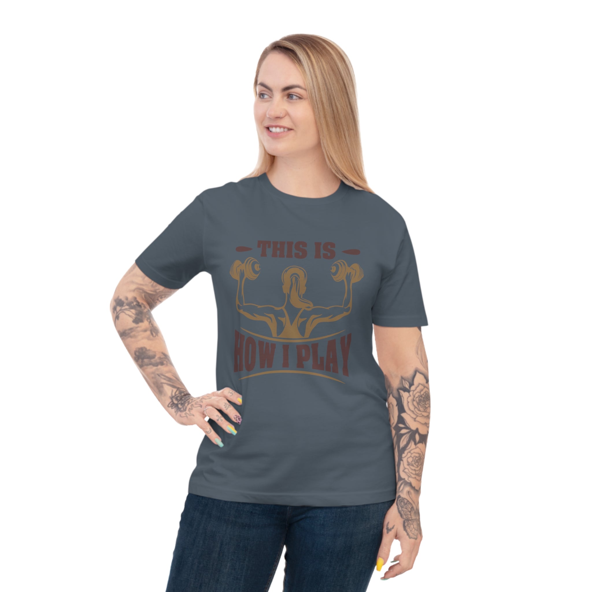 Rcnsons Unisex Classic Jersey 'Play' T-shirt