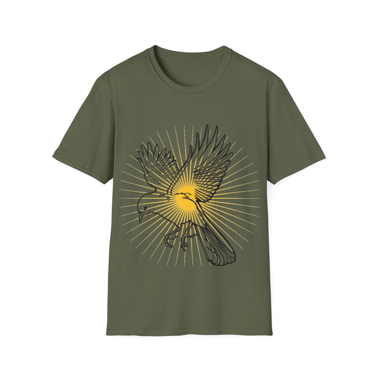 RC'nSONS Unisex Splash Eagle T-Shirt