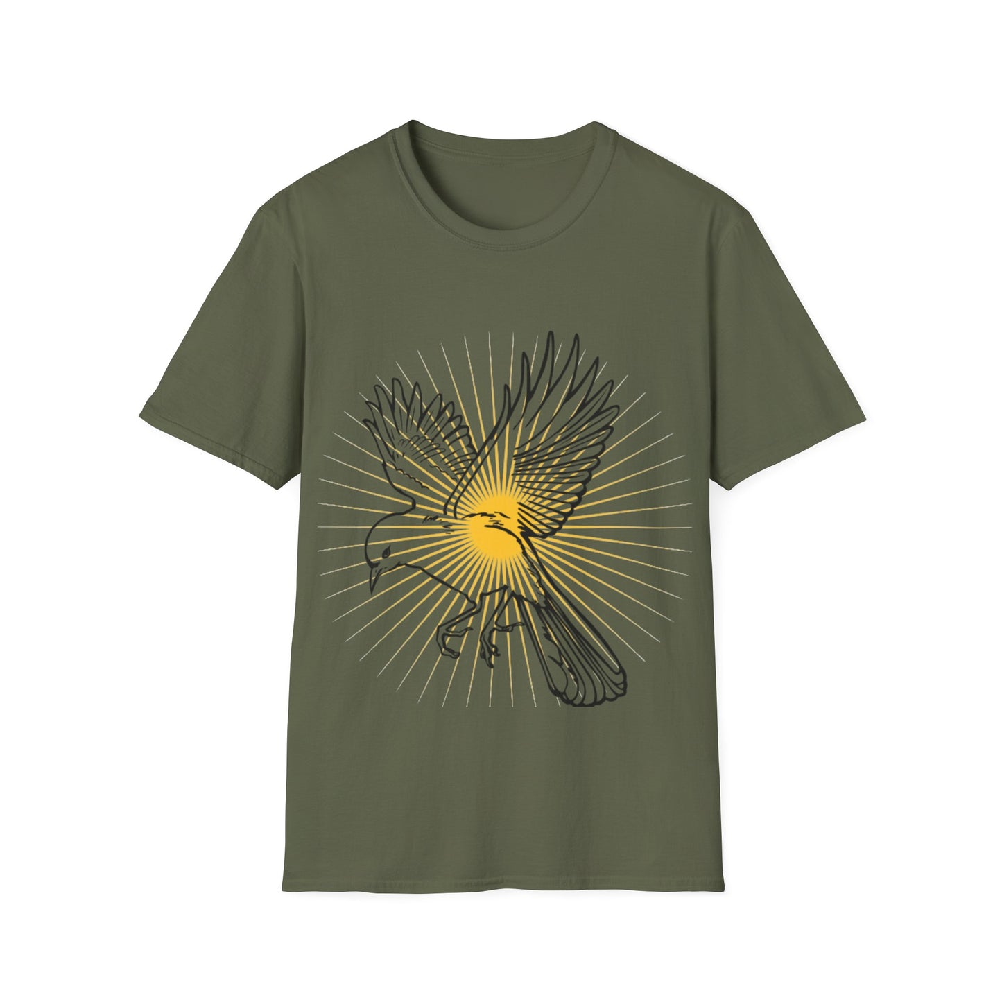 RC'nSONS Unisex Splash Eagle T-Shirt