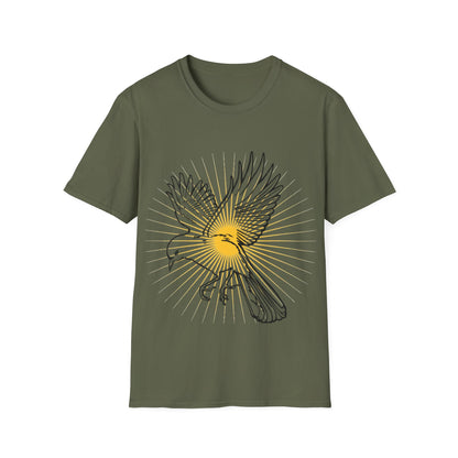 RC'nSONS Unisex Splash Eagle T-Shirt