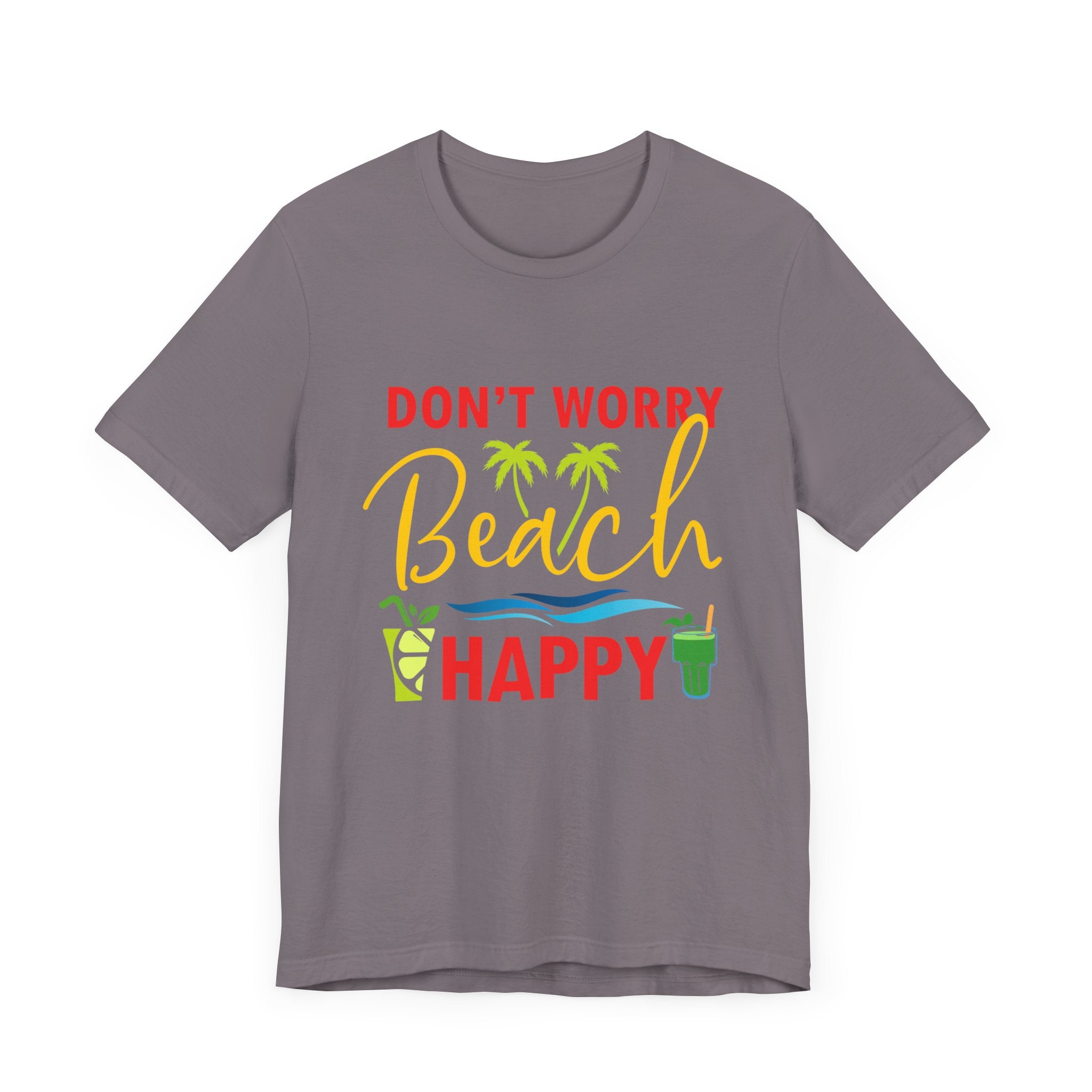 Ne vous inquiétez pas Beach Happy Unisex Tee 