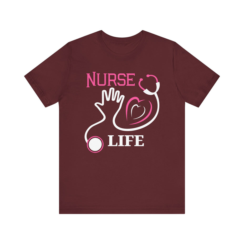 Tee-shirt unisexe de la vie d’infirmière 