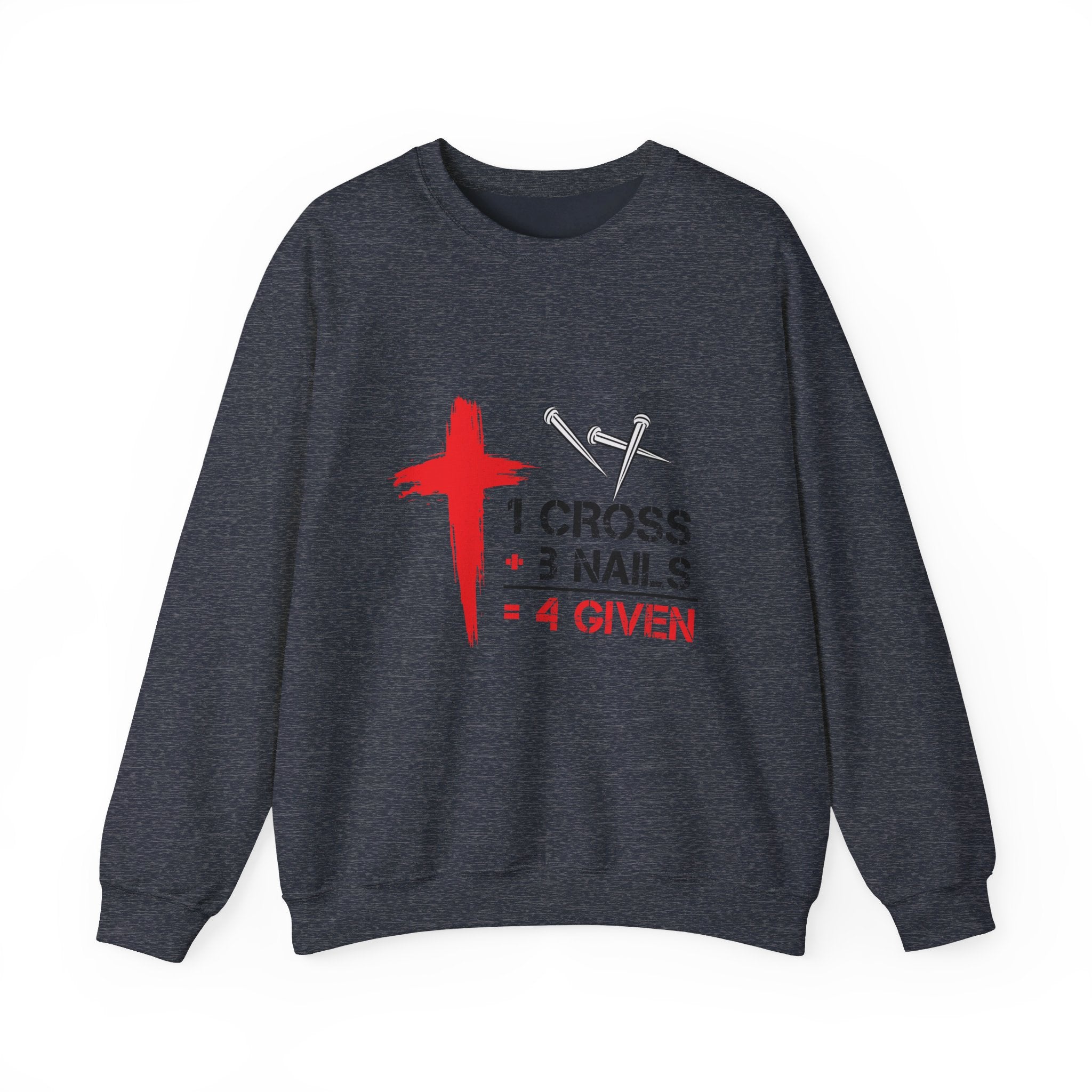 1 Croix 3 Ongles 4 Étant donné Sweat-shirt unisexe 