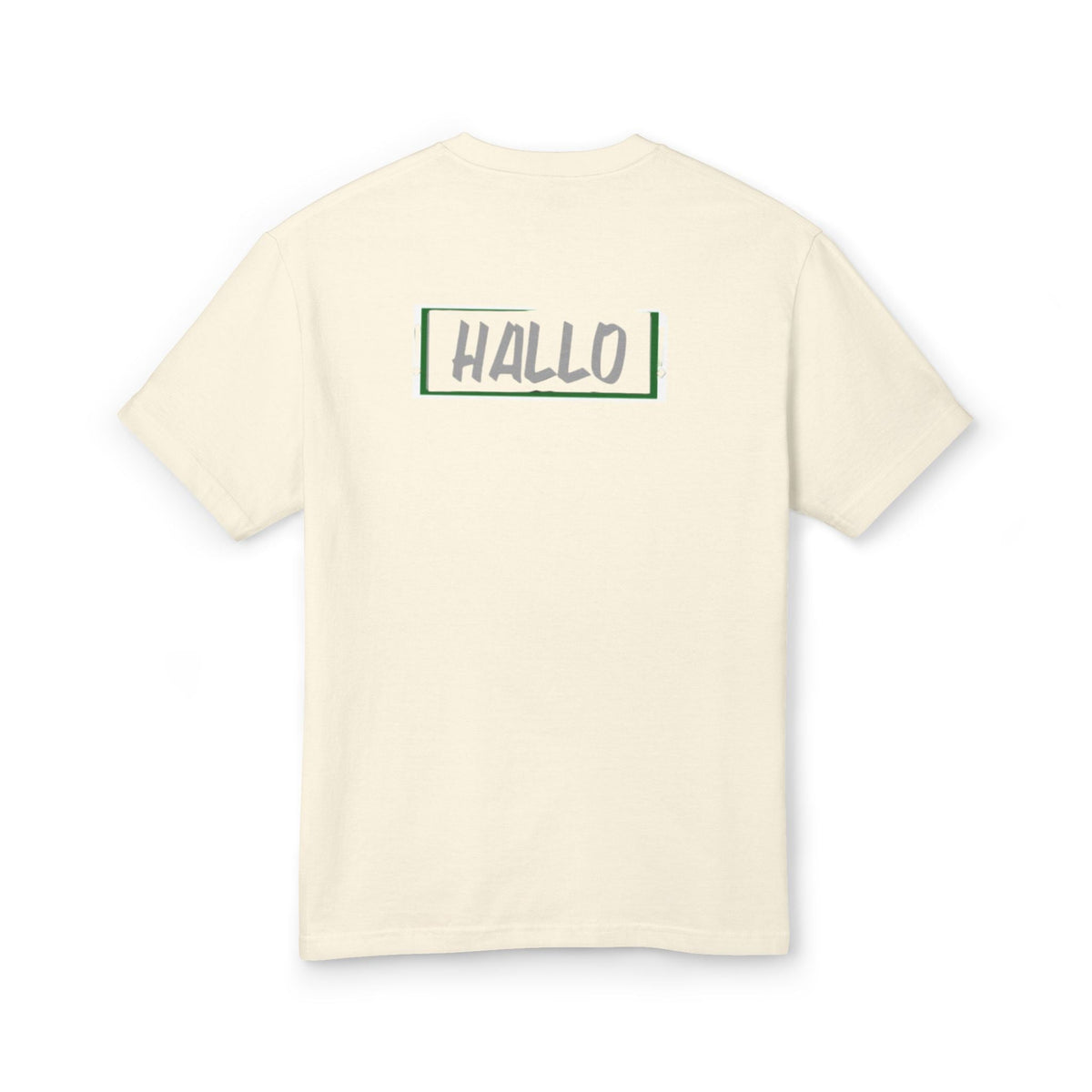 Casual Unisex Tee - 'HALLO' Design - for Everyday Wear Printify