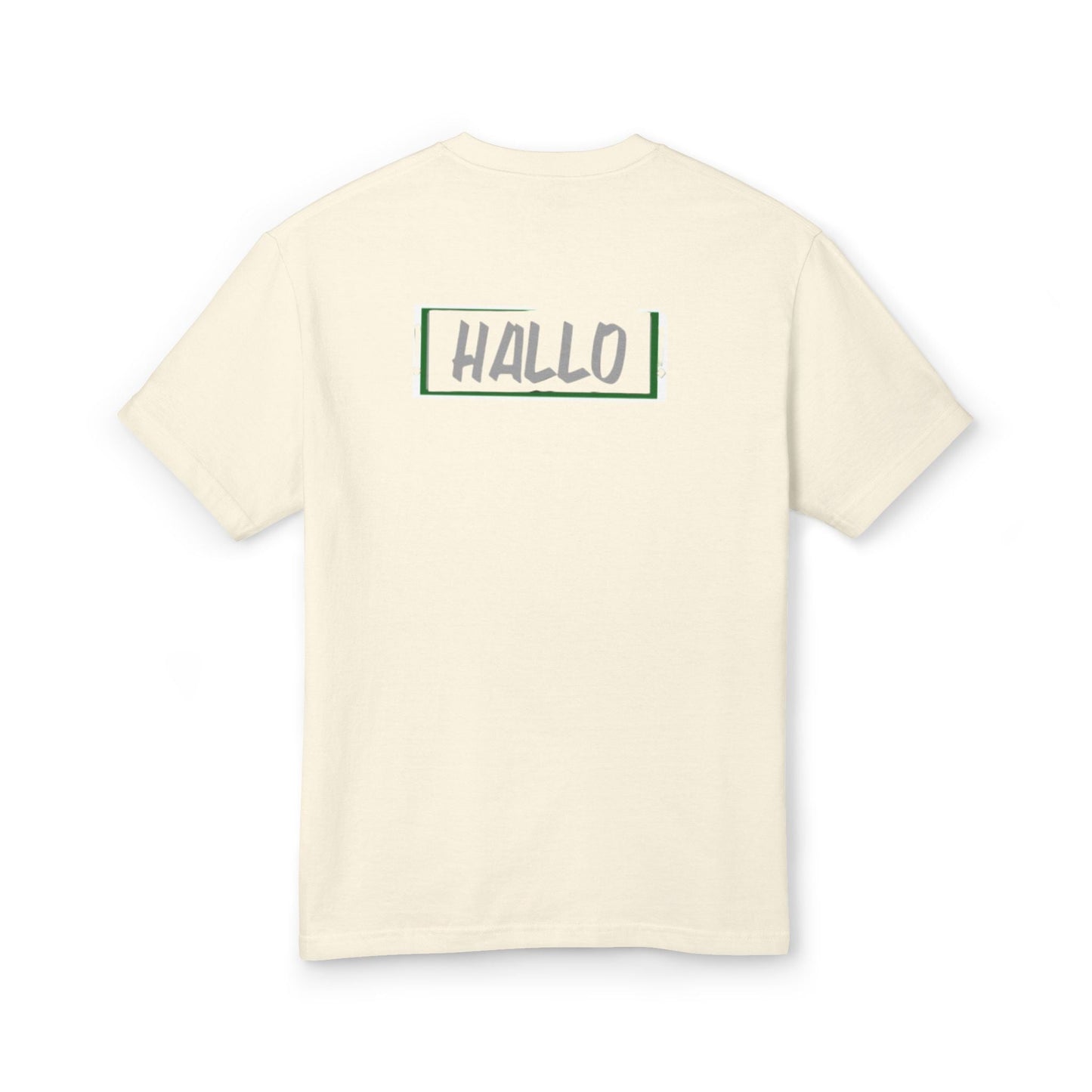 Casual Unisex Tee - 'HALLO' Design - for Everyday Wear Printify