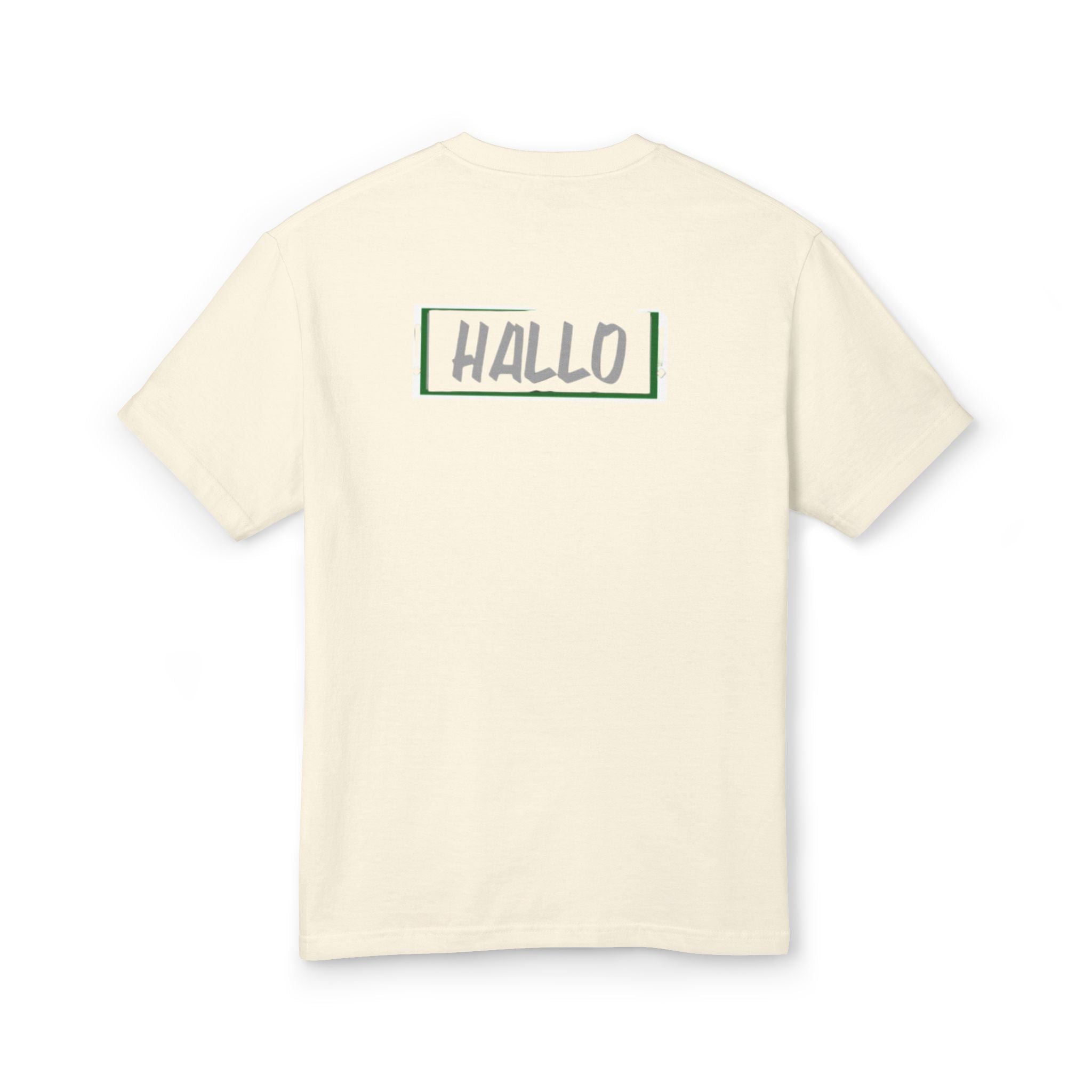 Casual Unisex Tee - 'HALLO' Design - for Everyday Wear Printify
