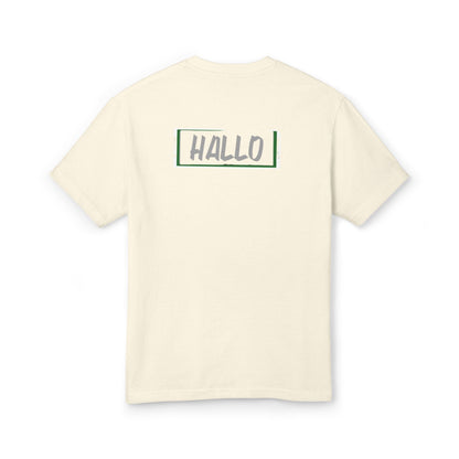 Casual Unisex Tee - 'HALLO' Design - for Everyday Wear Printify