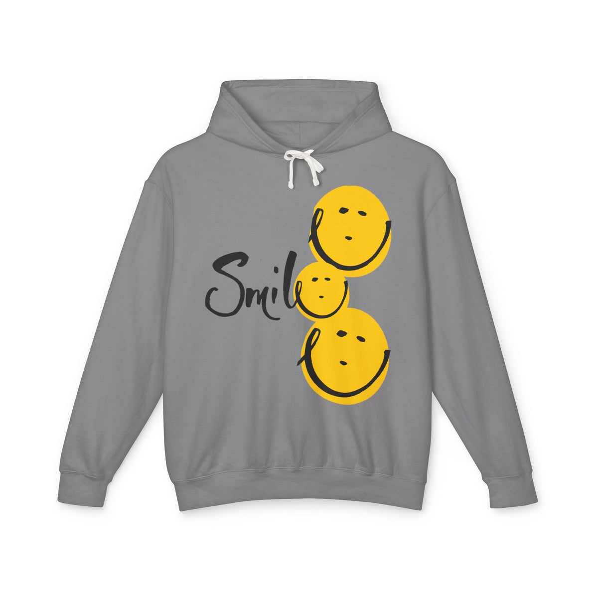 Smile Lightweight Hooded Sweatshirt