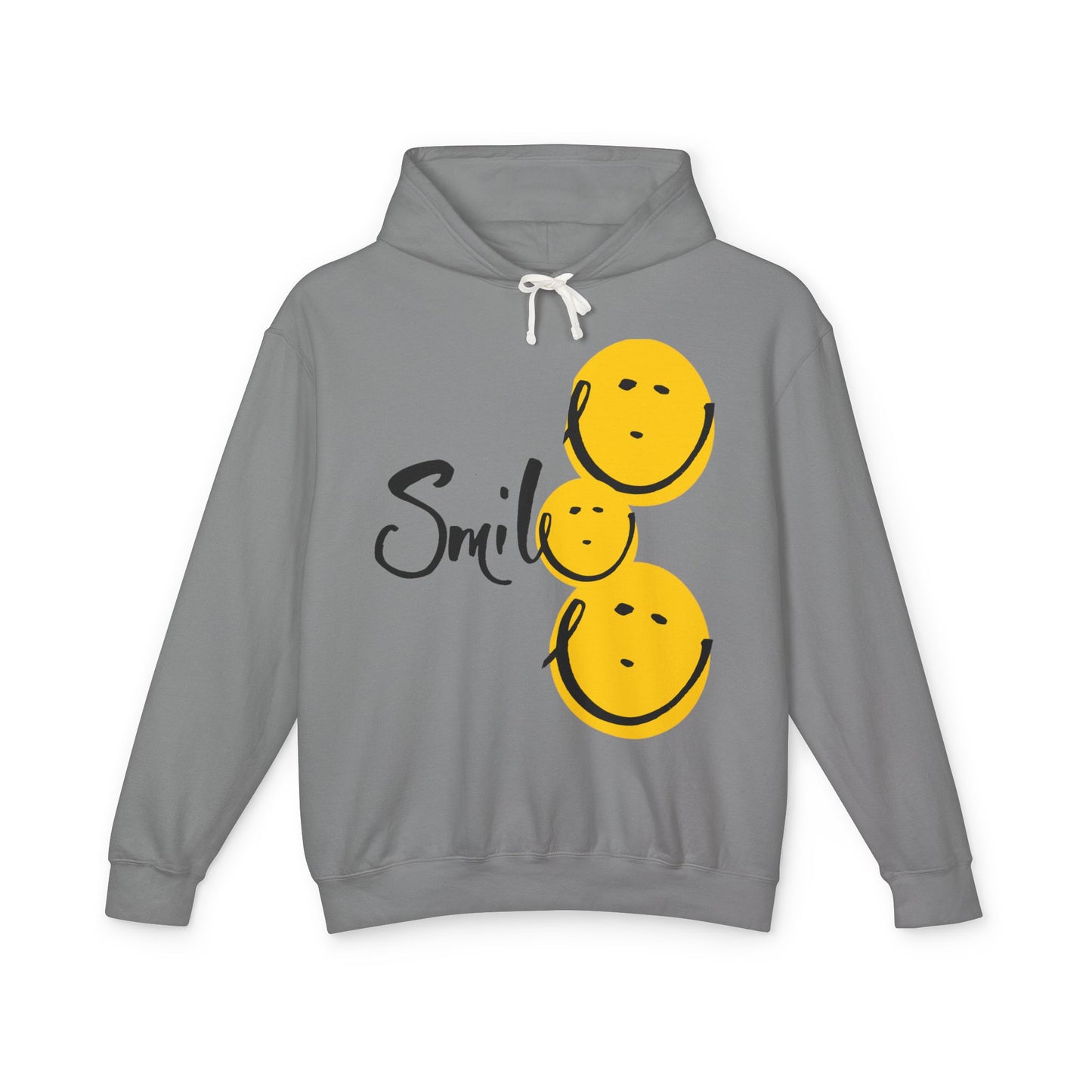 Smile Lightweight Hooded Sweatshirt