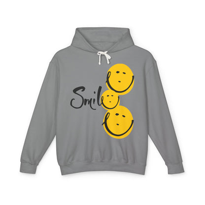 Smile Lightweight Hooded Sweatshirt