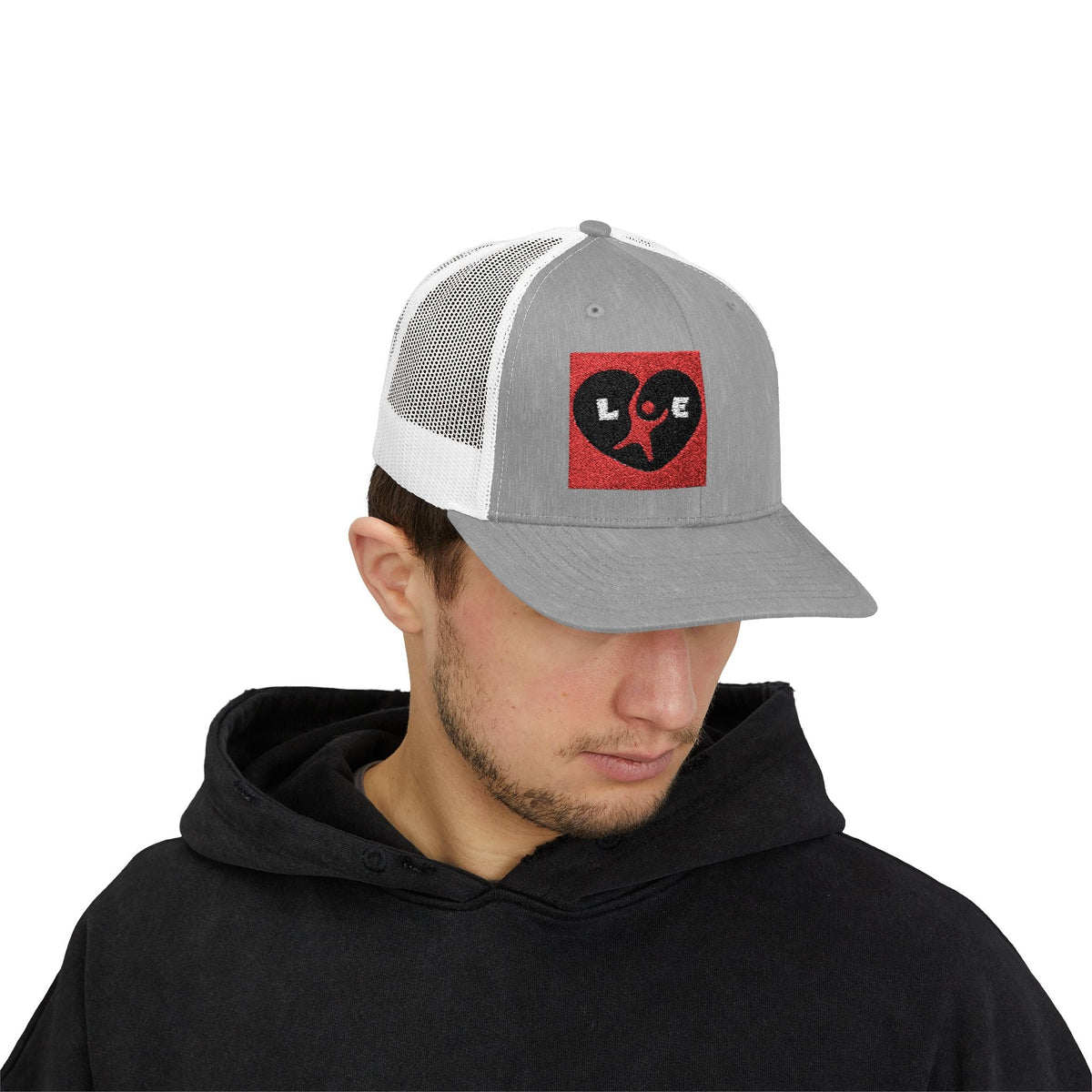 Heartfelt Love Snapback Trucker Cap,Trendy Style Printify