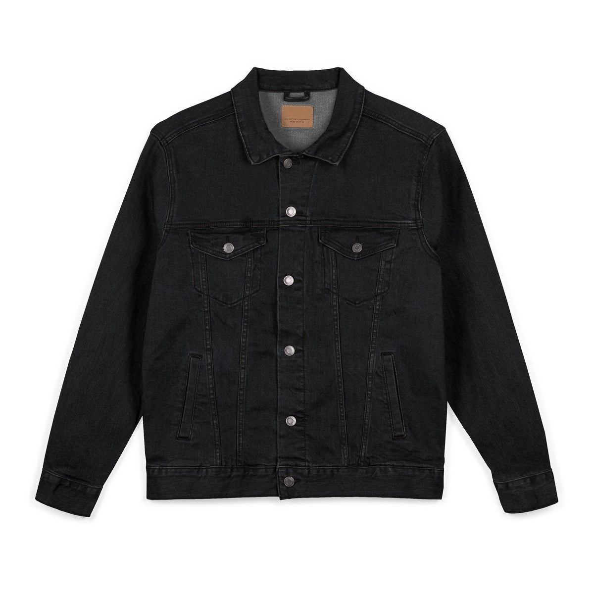 Plain Denim Jacket Printify