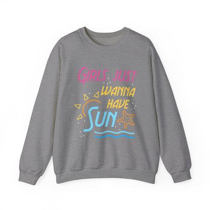 Les filles veulent juste avoir le sweat-shirt unisexe Sun 