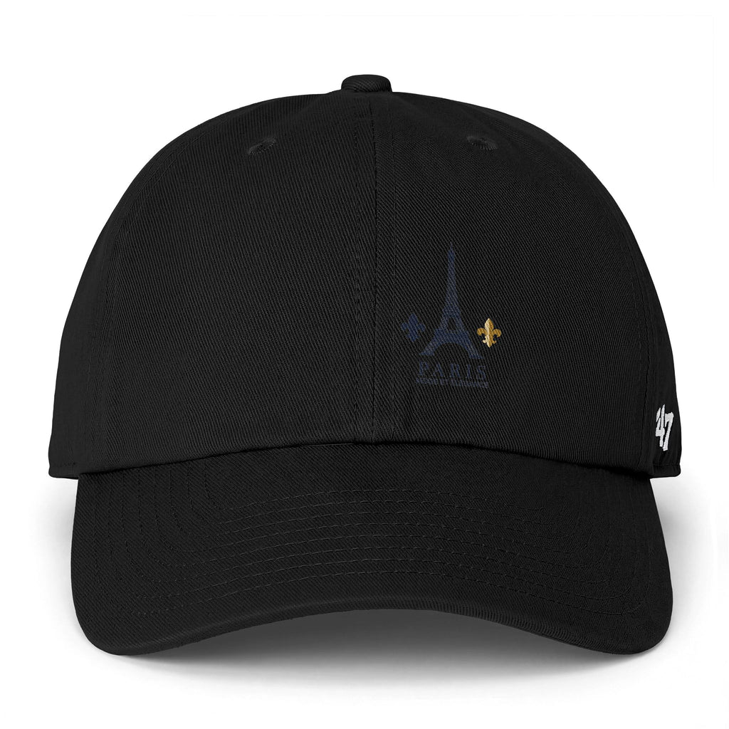 Eiffel Clean Up Cap - Paris Embroidered Baseball Hat