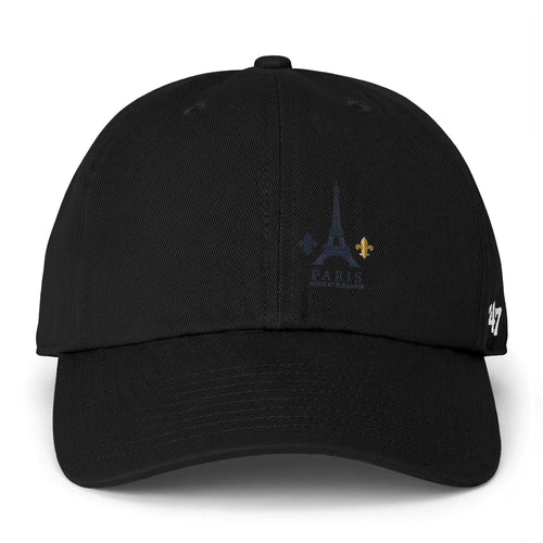 Eiffel Clean Up Cap - Paris Embroidered Baseball Hat